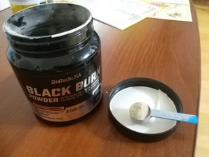 BioTechUSA Black Burn Powder - 26-Ingredient Thermogenic Fat Burner for Fitness Enthusiasts