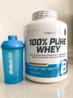 BioTech USA 100% Pure Whey - 78% Protein Isolate & Concentrate for Muscle Growth