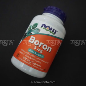 NOW Foods Boron 3mg - Bone Strength & Calcium Support