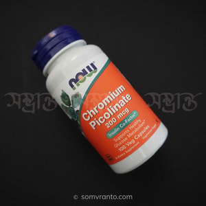 Chromium Picolinate Price in Bangladesh | 200 mcg | Front view