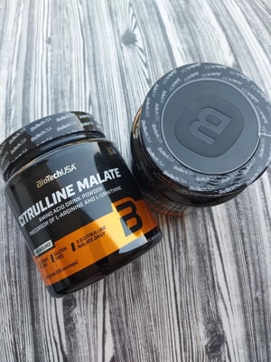 BioTechUSA Citrulline Malate Powder 300g - Pure L-Citrulline for Endurance & Performance