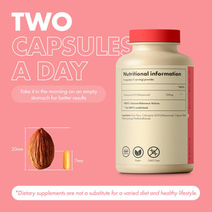 coenzyme Ubiquinone q10 price bangladesh | 200 mg | Nutrition Facts