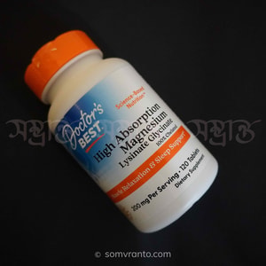 Doctors Best High Absorption Magnesium Glycinate Tablets - Chelated Mineral for Sleep & Muscle Support