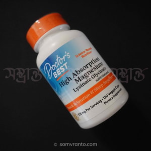 Magnesium Lysinate Glycinate Price in Bangladesh | Capsule | Front View