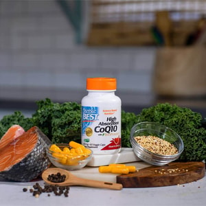 Doctor's Best High Absorption CoQ10 with BioPerine 200 mg 60 vcaps