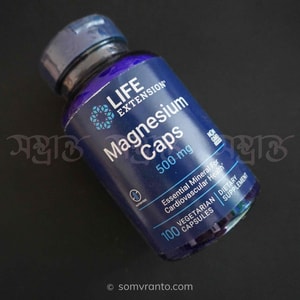 Life Extension Magnesium Price in Bangladesh | 500 mg | Front View