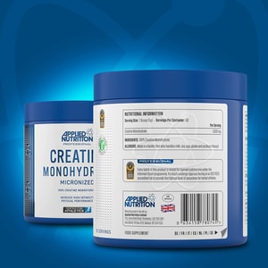 Applied Nutrition Creatine Monohydrate 250g - Pure Micronised Formula for Strength & Performance