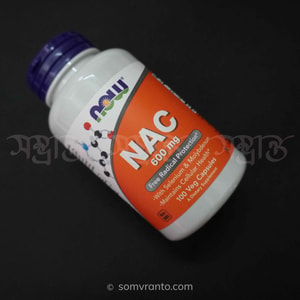 NAC (N-Acetyl Cysteine) with Selenium & Molybdenum price In Bangladesh | 600 mg | Front view