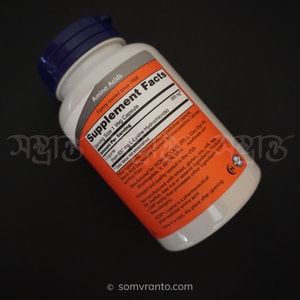 NOW Foods L-Lysine 500mg - Collagen & Immune Support