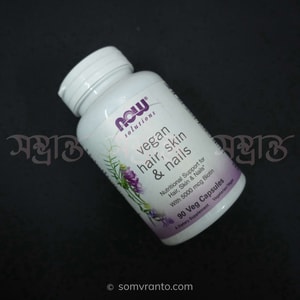 NOW Hair, Skin & Nails Supplement Price in Bangladesh | Capsules | Front view