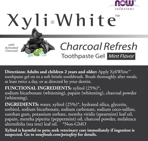 XyliWhite Charcoal Refresh Toothpaste Gel with Activated Charcoal Price in Bangladesh | White Background