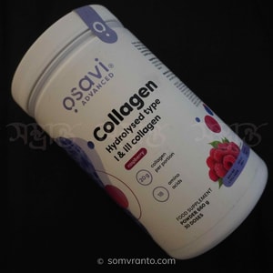 Osavi Collagen Hydrolysed I & III Raspberry - Skin, Hair & Joints