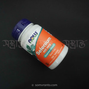 NOW Selenium 100mcg - Price in Bangladesh | Somvranto
