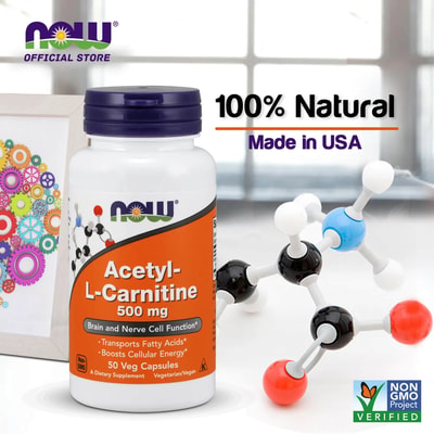 Acetyl-L-Carnitine Price in Bangladesh | 500 mg | Front View