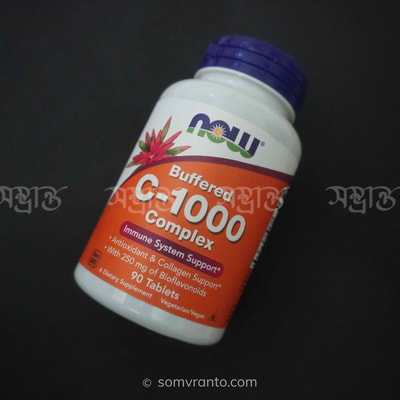 Buffered Vitamin C Price in Bangladesh | 1000 mg | Front View