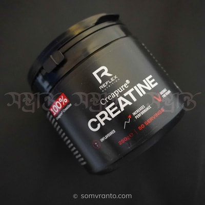 Reflex Nutrition Creapure Creatine Monohydrate Price in Somvranto Bangladesh | Front View