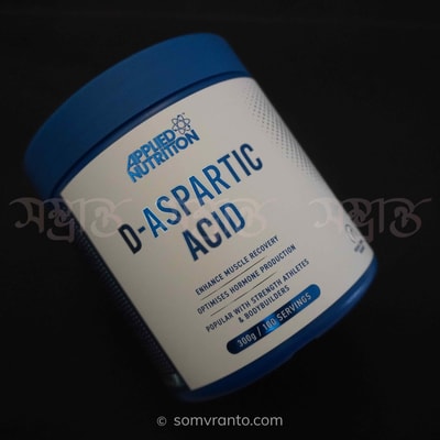 D-Aspartic Acid Price in Bangladesh | 300 gm | Front view