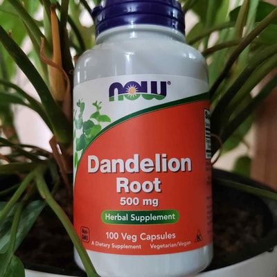 Dandelion Root Supplement Price in Bangladesh | 500 mg | Front View