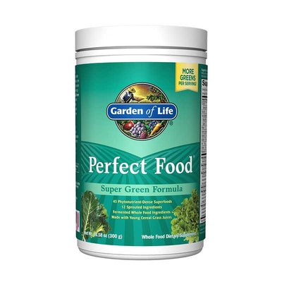 Garden of Life Whole Food Vegan Perfect Food SuperGreen Formula