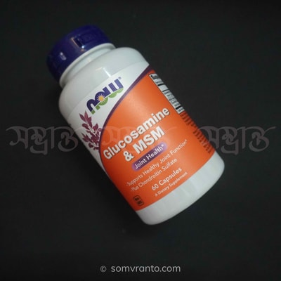 NOW Foods Glucosamine & MSM with Chondroitin - Triple-Action Joint Support