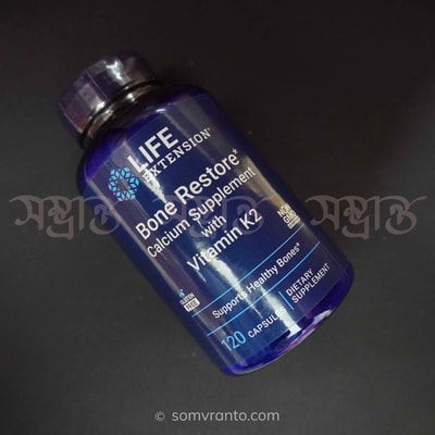 Life Extension Bone Restore Superior Joint & Bone Supplement price In Bangladesh | Front view