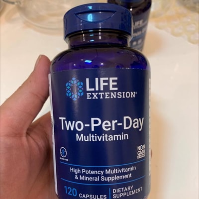 Life Extension Two-Per-Day Multivitamin - Complete Essential Nutrients