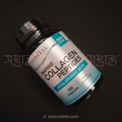 Marine Collagen with Hyaluronic Acid and Vita-Mineral Youth Boost Supplement Price in Bangladesh | capsules | Front view
