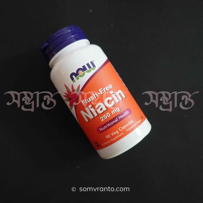 Niacin Flush Free Price in Bangladesh | 250 mg | Front view