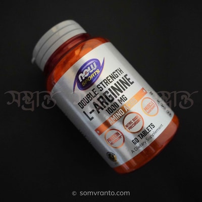 NOW Foods L-Arginine 1000 mg - Double Strength for Performance