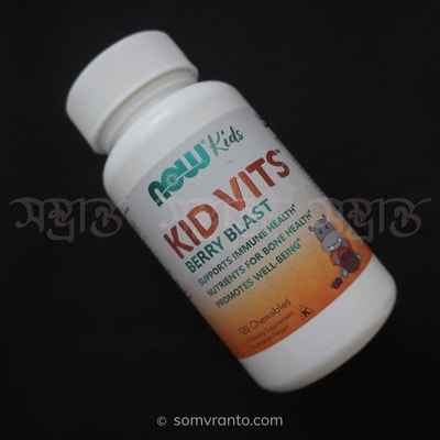 NOW Kid Multivitamin price In Bangladesh | Berry Blast | front view