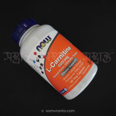 L-Carnitine price In Bangladesh | 500 mg | front view