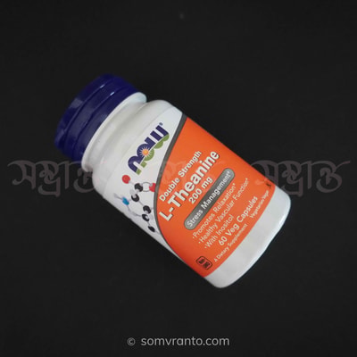 L-Theanine price In Bangladesh | 200 mg | Front view