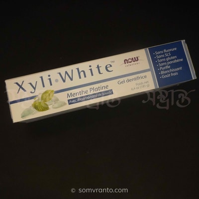 NOW XyliWhite Fluoride-Free Toothpaste Whitening Gel - Price in Bangladesh | Somvranto