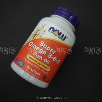 Super Omega 3-6-9 Price in Bangladesh | Softgels | Front View