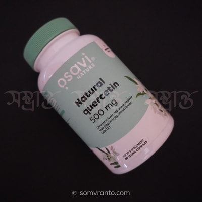 Osavi Natural Quercetin 500mg - Flavonoid Antioxidant & Immune Support