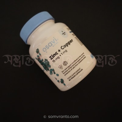 Osavi Zinc + Copper 15mg + 1mg - Organic Minerals for Immune Health