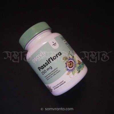 Passion flower 250mg Standardized Extract – Natural Sleep & Relaxation Support supplement price In Bangladesh