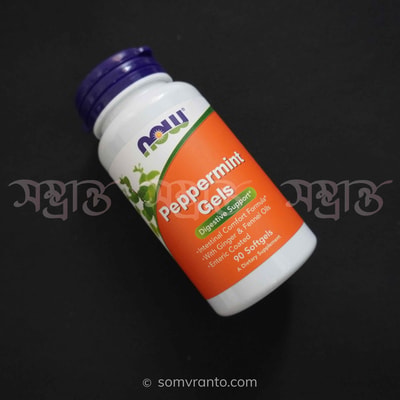 Peppermint Gels Supplement price In Bangladesh | Softgels | Front view
