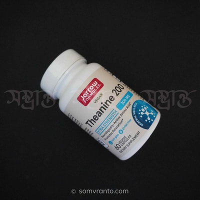 Jarrow Formula L Theanine Price in Bangladesh | 200 mg | Front View
