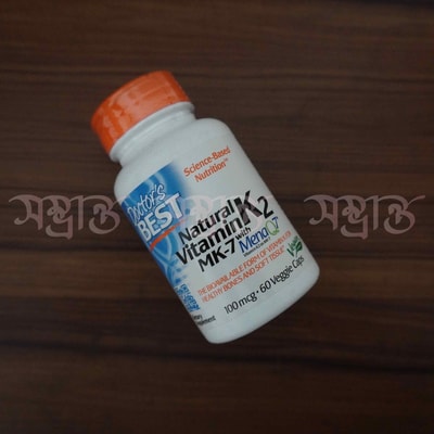 Doctor's Best Natural Vitamin K2 Mk-7 with MenaQ7 100 mcg