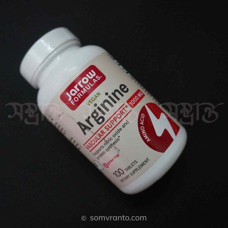 Arginine Price in Bangladesh | 1000 mg | Front View