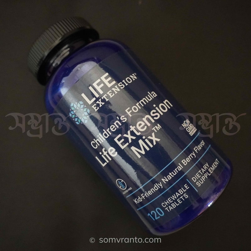 Life Extension Children's Formula Life Extension Mix™ - 18 Essential Vitamins & Minerals for Growing Kids