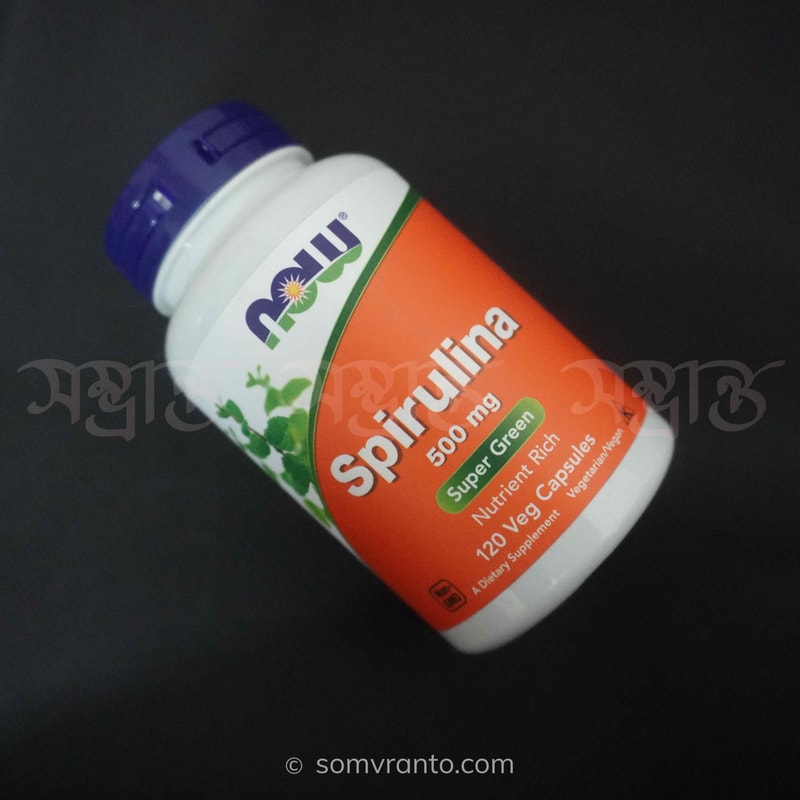 NOW Organic Spirulina 3000mg - Price in Bangladesh | Somvranto