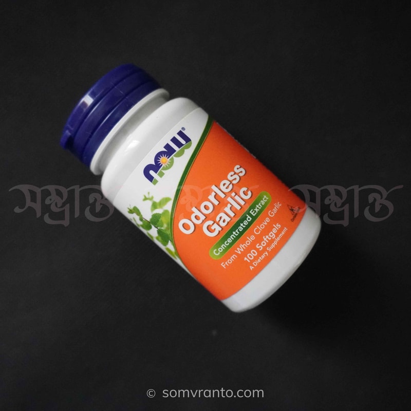 Odorless Garlic Extract Price in Bangladesh | 50 mg | Front View
