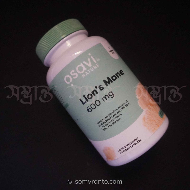 Lion's Mane Mushroom Extract 600mg – Premium Cognitive & Nerve Support supplement price In Bangladesh