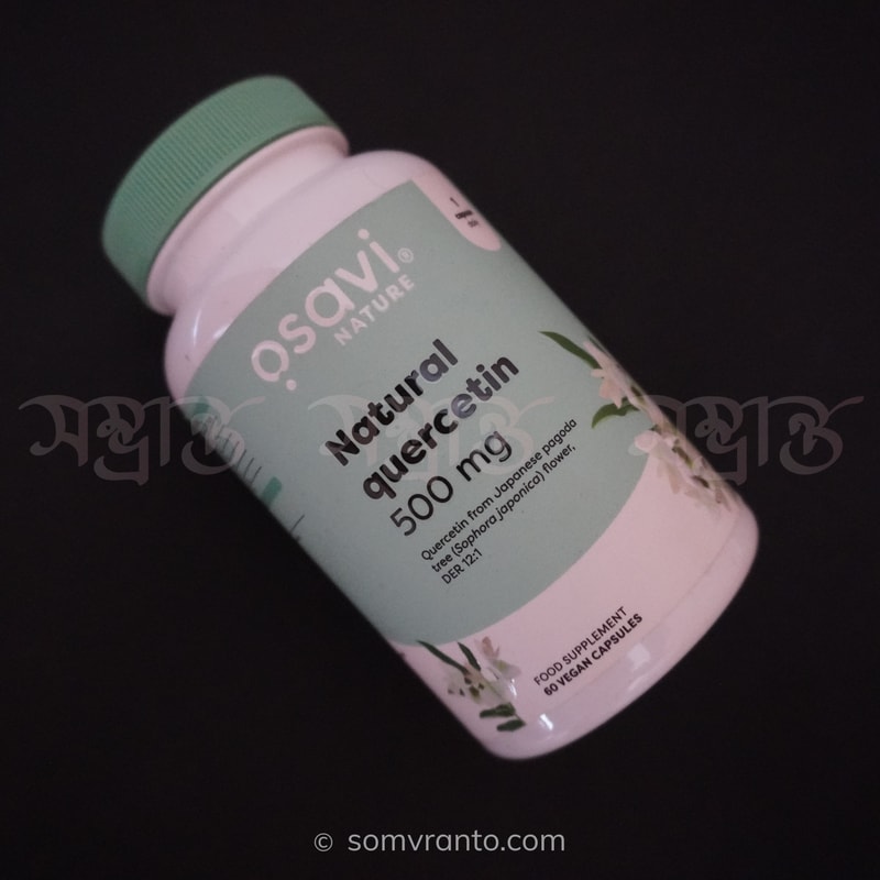 Osavi Natural Quercetin 500mg - Flavonoid Antioxidant & Immune Support