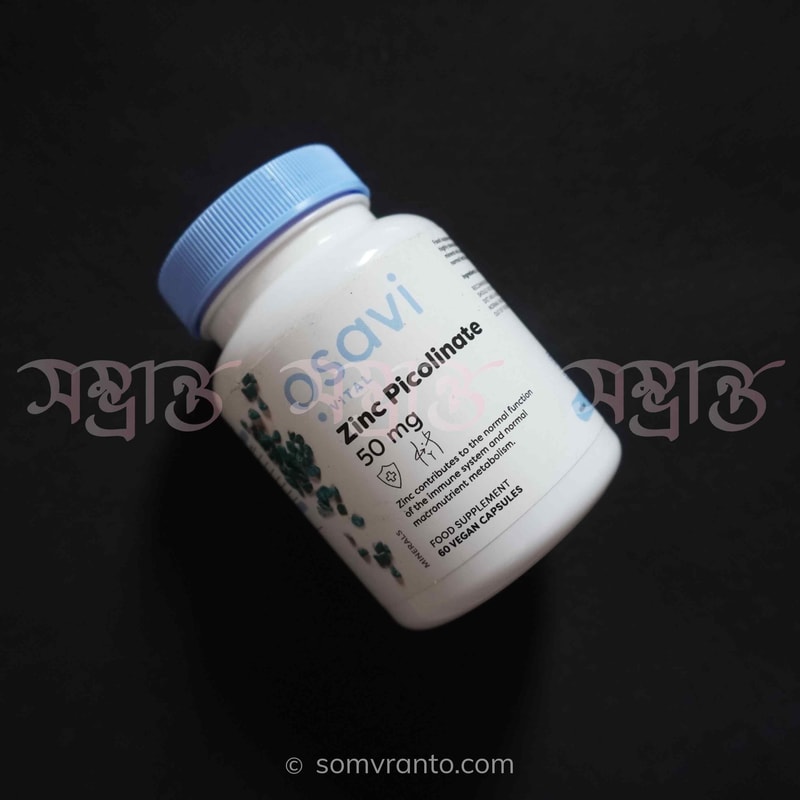 Osavi Zinc Picolinate price In Bangladesh | 50 mg | Front view