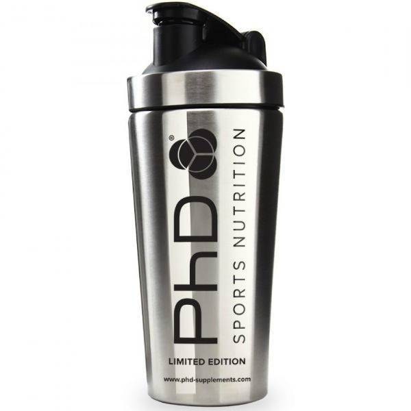 PhD Nutrition Stainless Steel Shaker