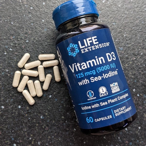 Life Extension Vitamin D3 5000 Iu with Sea-Iodine Price in Bangladesh